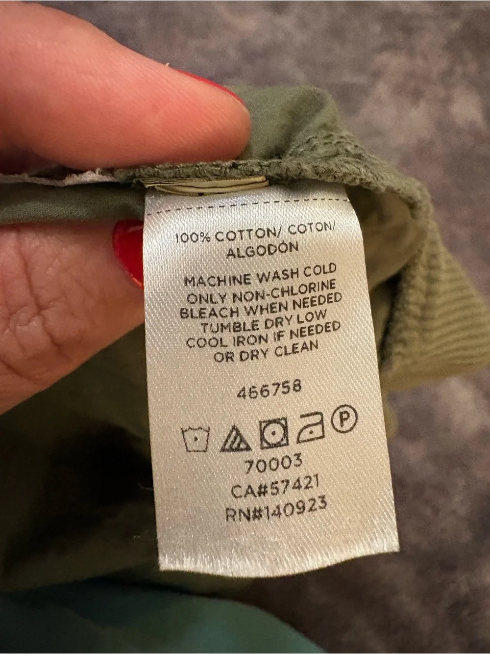 Lou & Grey Olive Green Drawstring Elastic Waist Khaki Utility Shorts sz Large